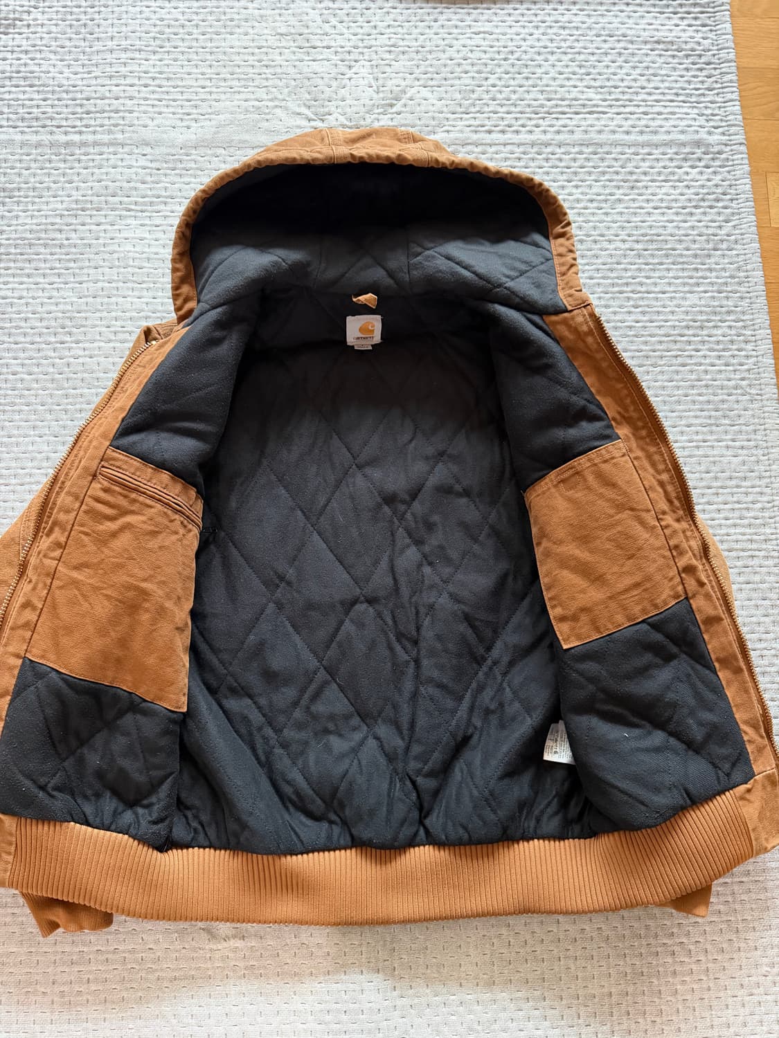 [S] 칼하트 j130 샌드스톤 덕 액티브 자켓 상품이미지4