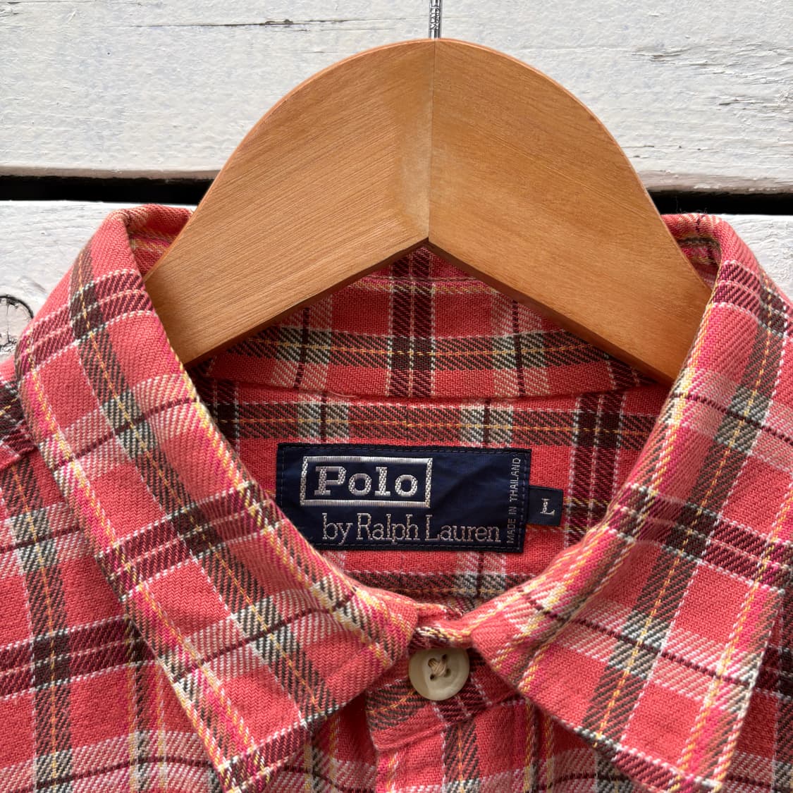 Polo 폴로 플란넬 체크 셔츠 상품이미지3