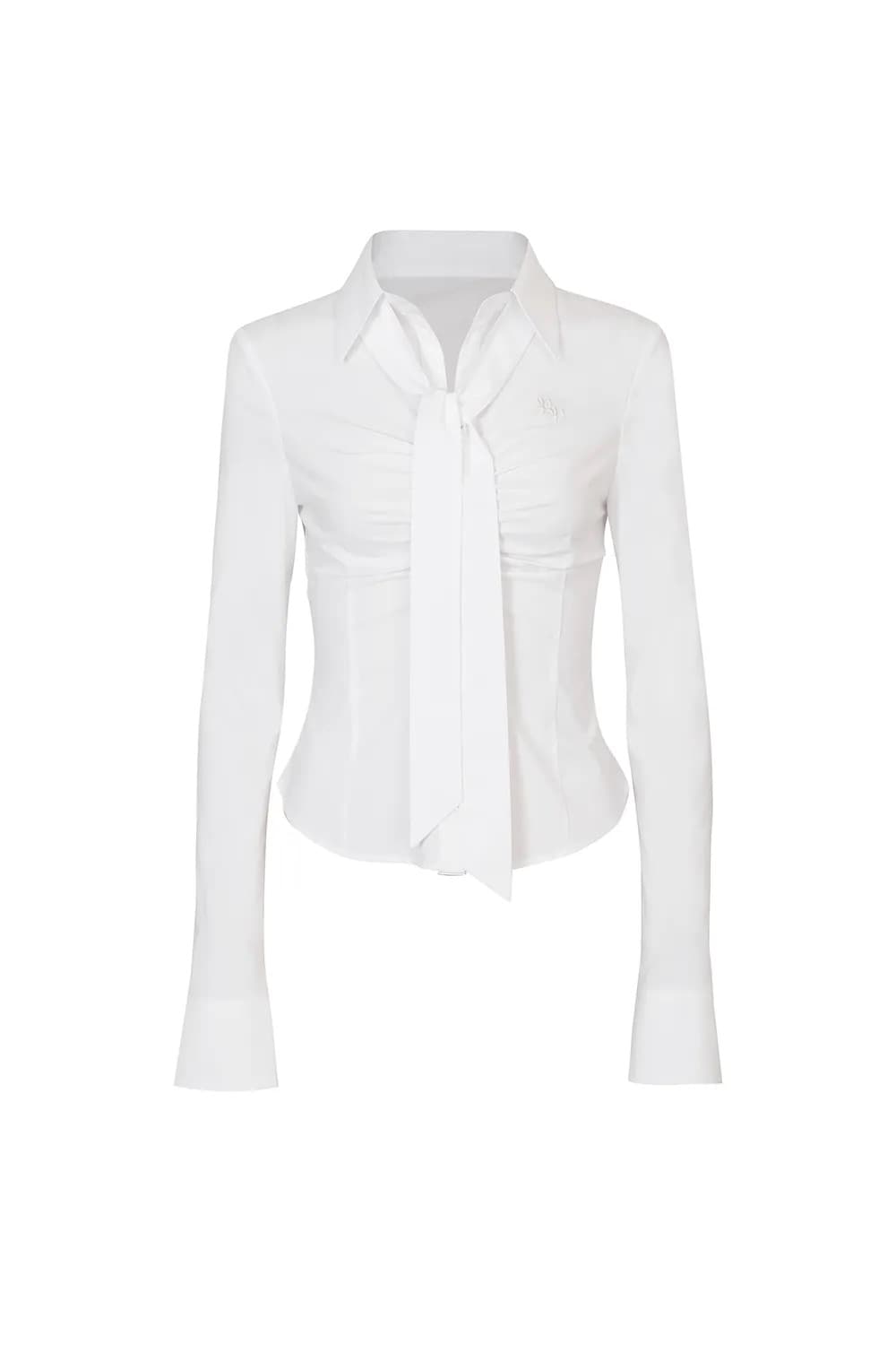 페인오어플레져 비비안 스카프 셔츠 VIVIAN SCARF SHIRT 상품이미지1