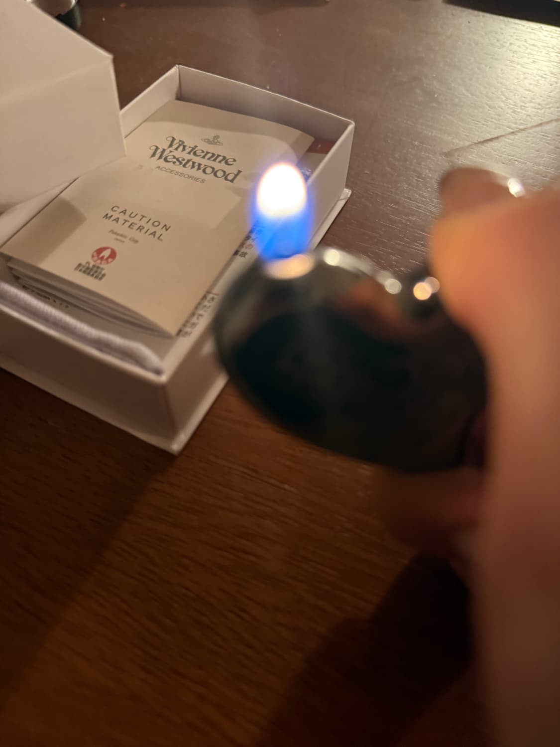 비비안웨스트우드 라이터 블랙 상품이미지3