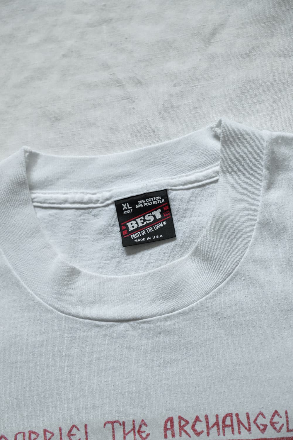 빈티지 90‘s 가브리엘 대천사 아트 티셔츠 XL 상품이미지5