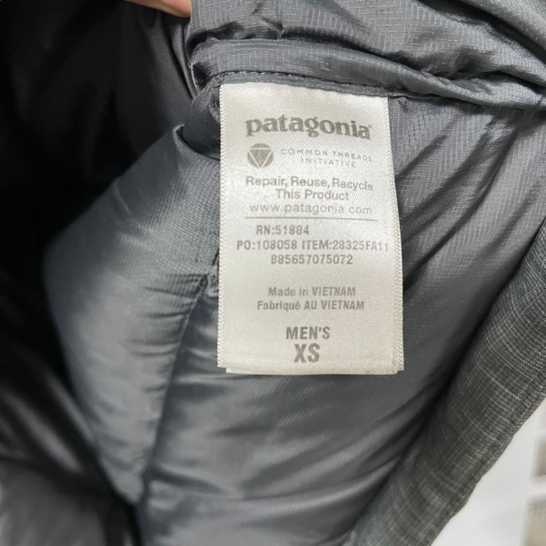 파타고니아 패딩 XS 상품이미지4