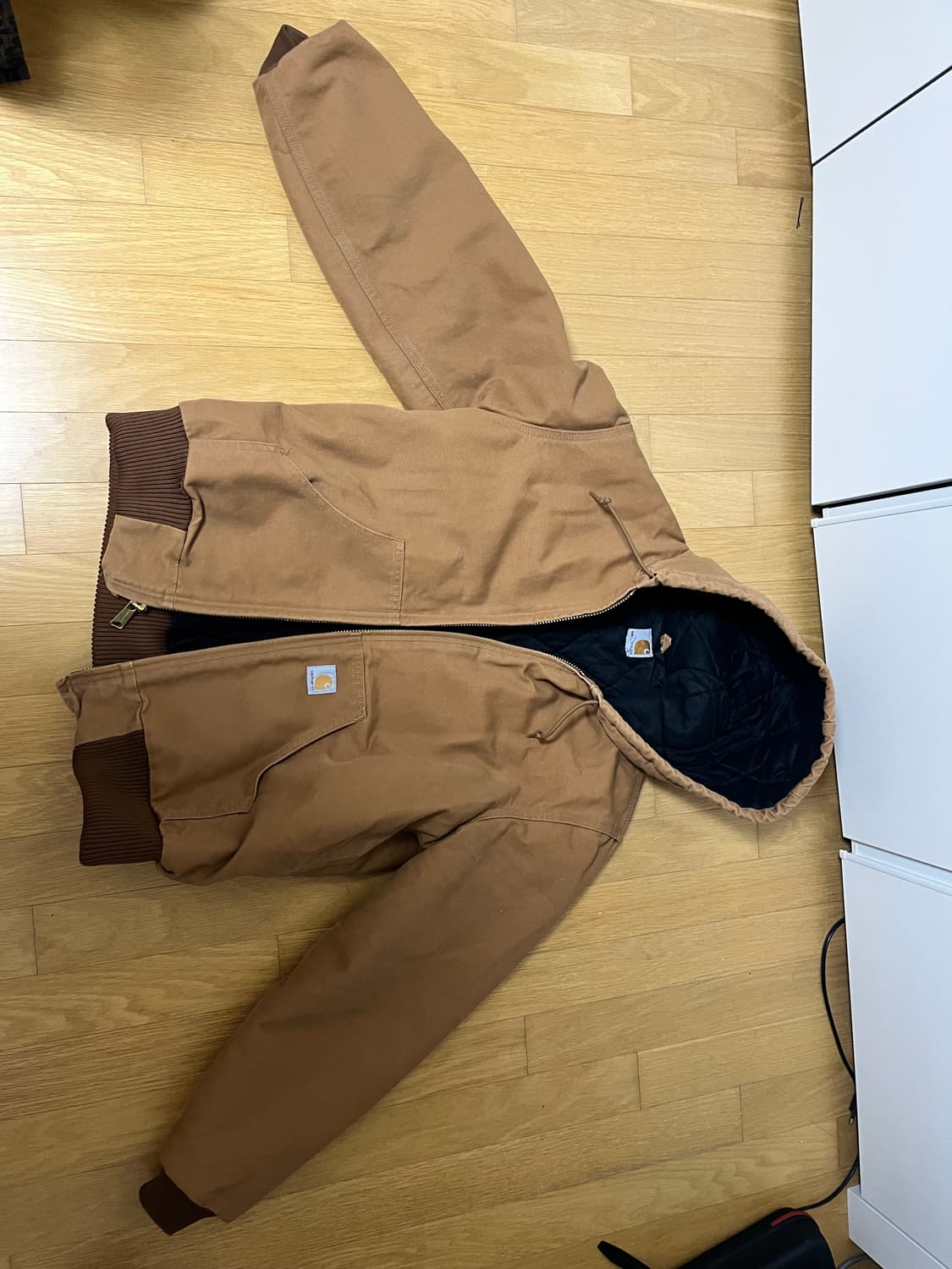 칼하트 덕 액티브 자켓 J140-BRN M 브라운 상품이미지1