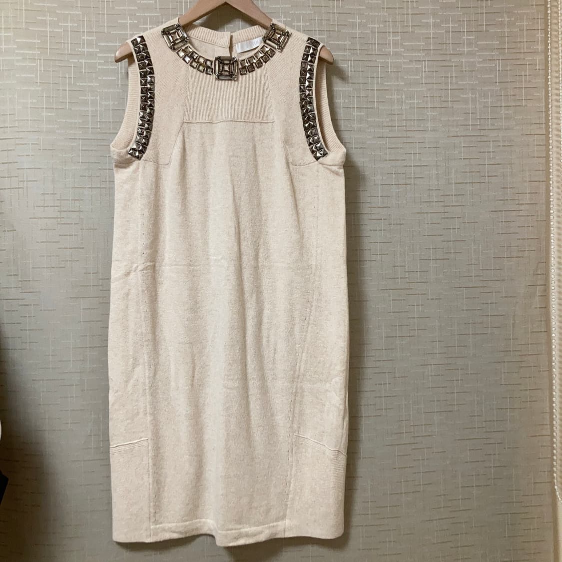 [새제품] 한섬 시스템  모 캐시미어 앙고라 니트베스트 상품이미지3