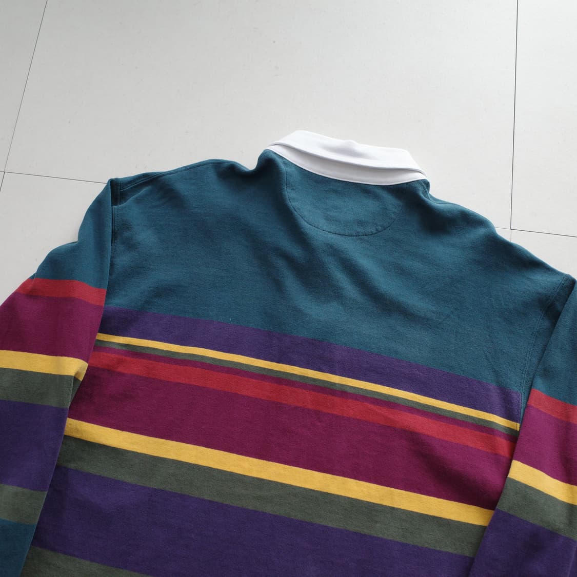 90s 빈티지 랜즈엔드(Lands' End) 럭비 셔츠 (L추천) 상품이미지9