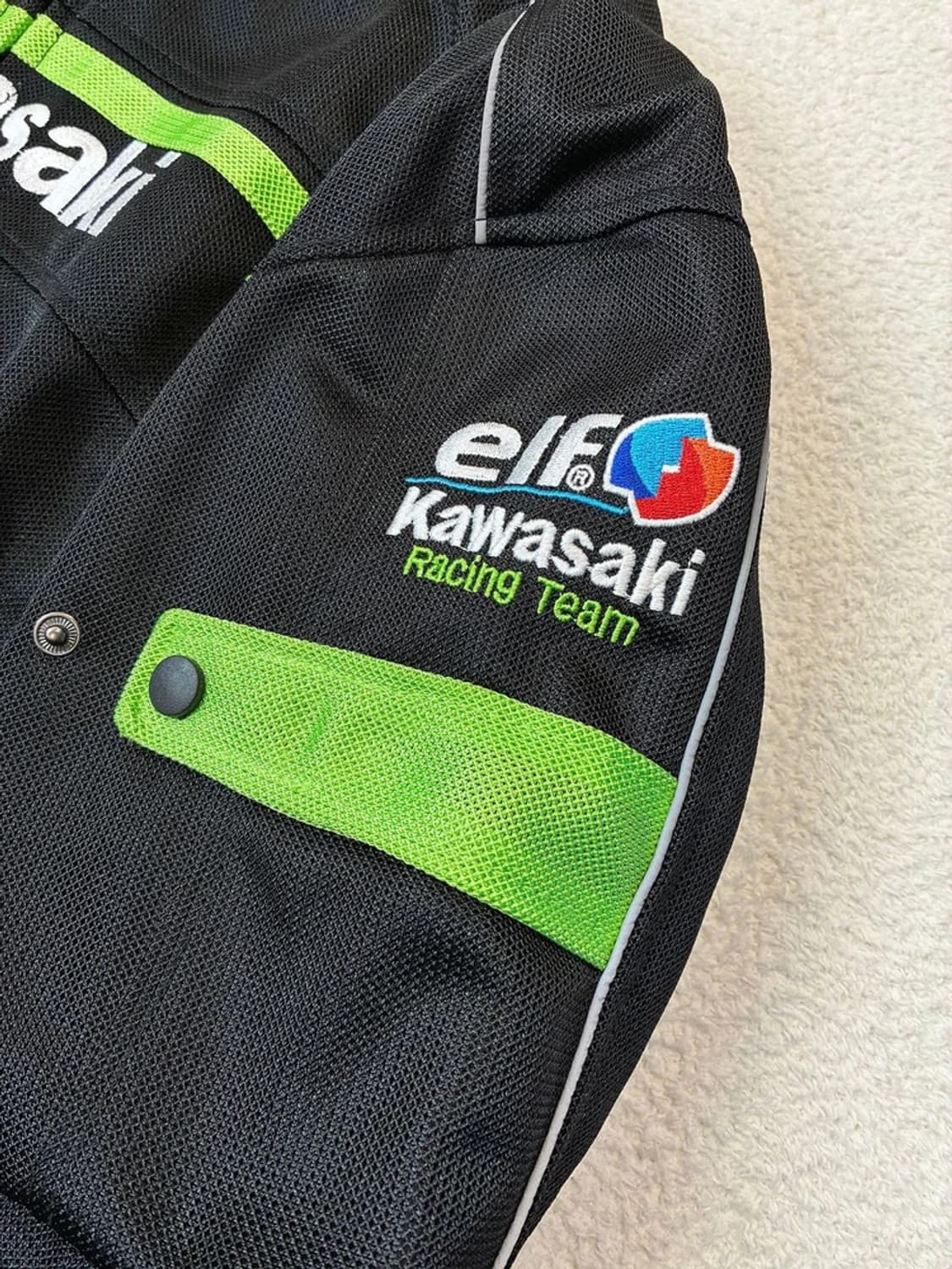 가와사키 KAWASAKI 로고 레이싱 자켓 PN6140 상품이미지5