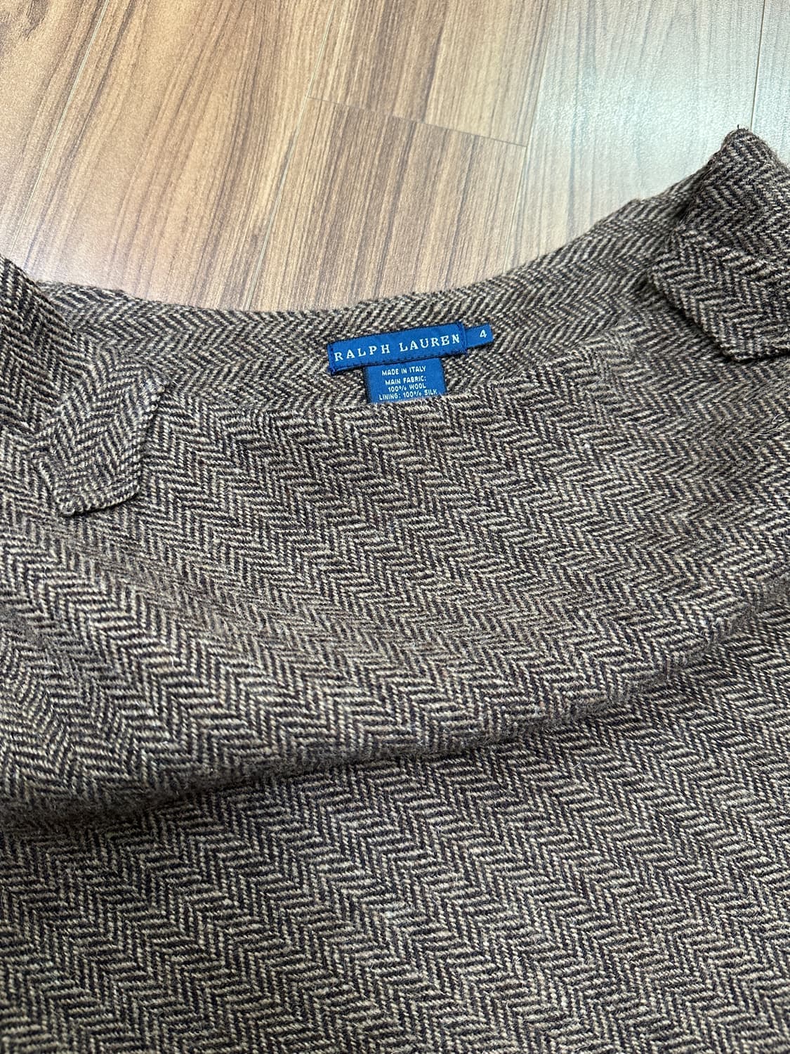 (Made in Italy)랄프로렌 헤링본 스커트(26in) 상품이미지10