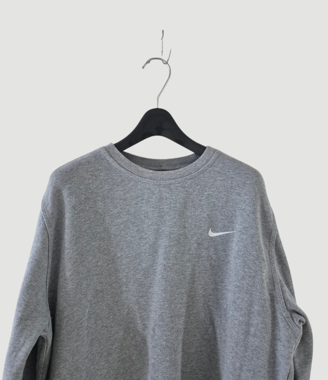 [XL]나이키 빈티지 스우시 회색 맨투맨 Men 상품이미지1