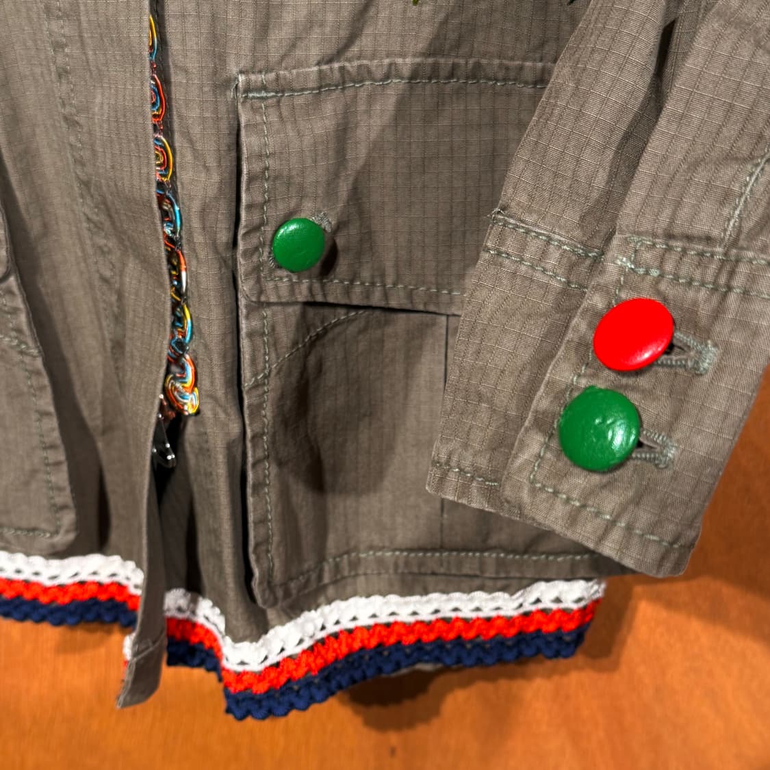 이태리 히스토리리피츠 여성 사파리 자켓 M 상품이미지2