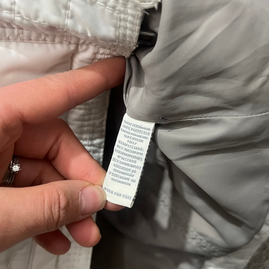 [우먼90] 아베크롬비 퍼 패딩 상품이미지5