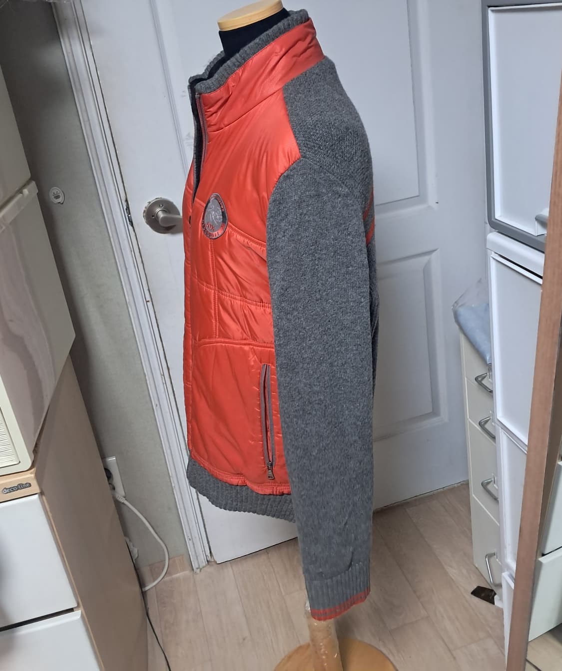 JDX 골프 남성 방풍 니트집업 자켓 95 상품이미지2