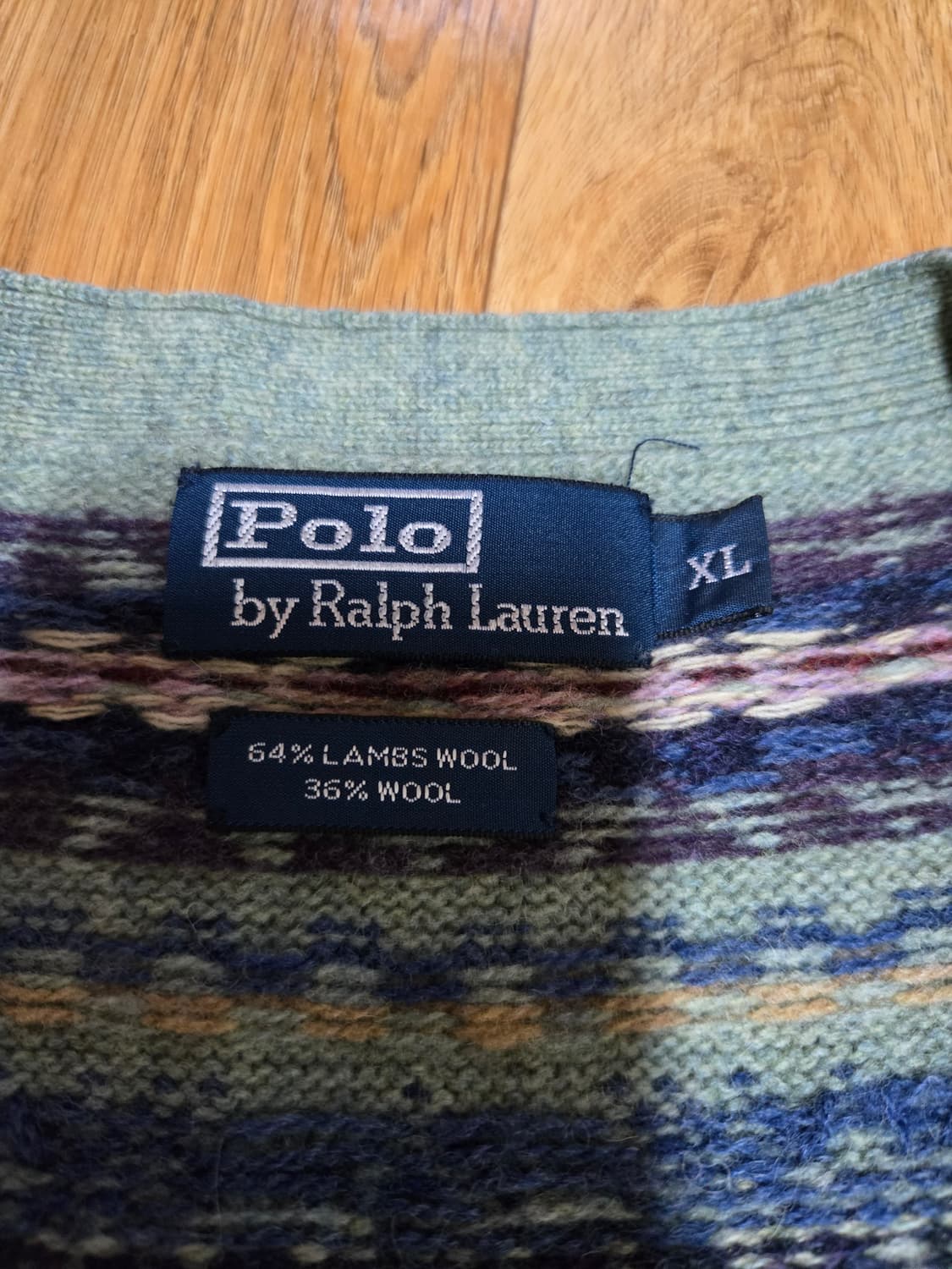 폴로 랄프로렌 페어아일 니트 베스트 가디건 상품이미지4