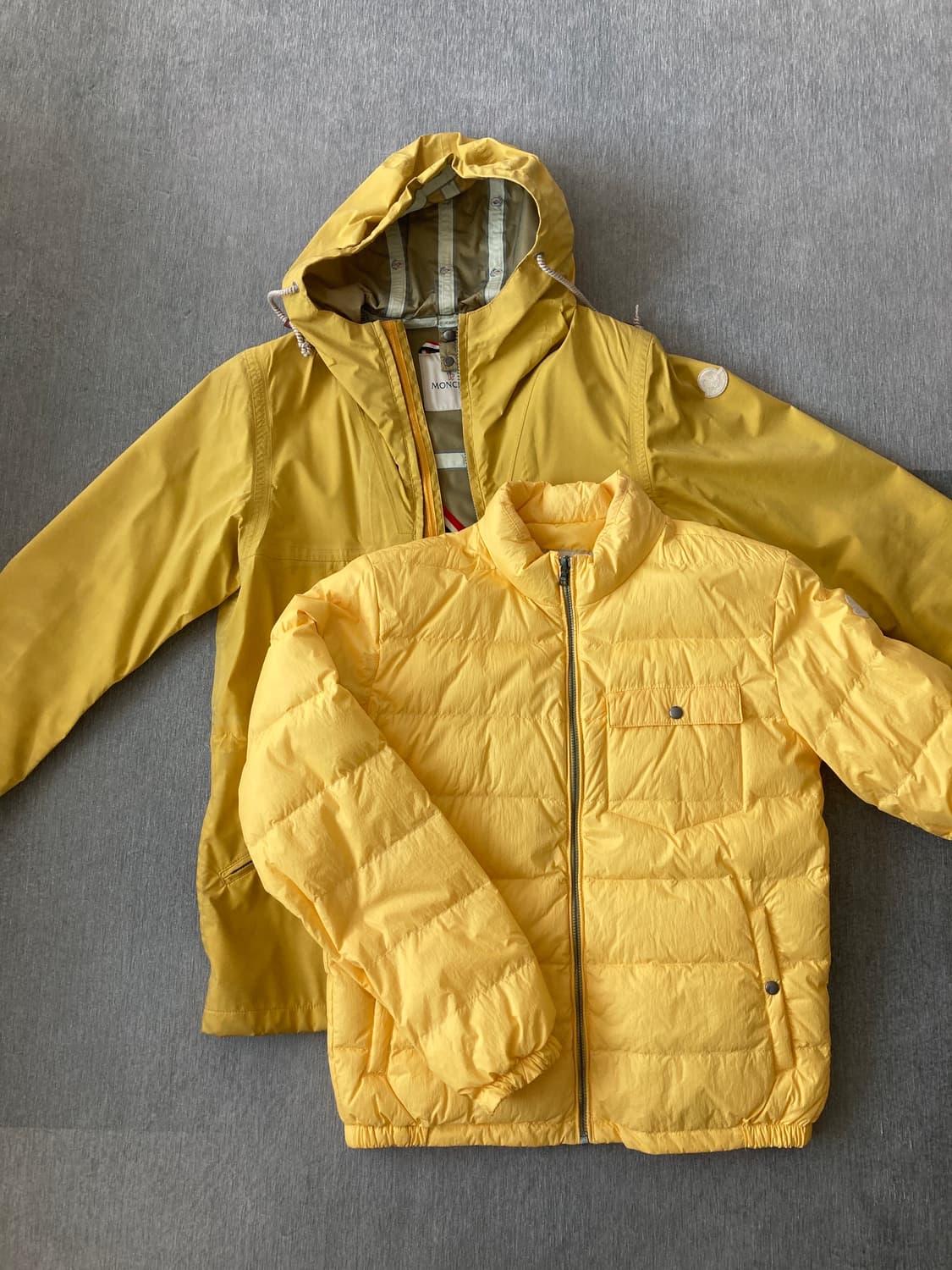 [1] 몽클레어 비즈빔 구스다운 wasi jacket 옐로우 2in1 상품이미지2