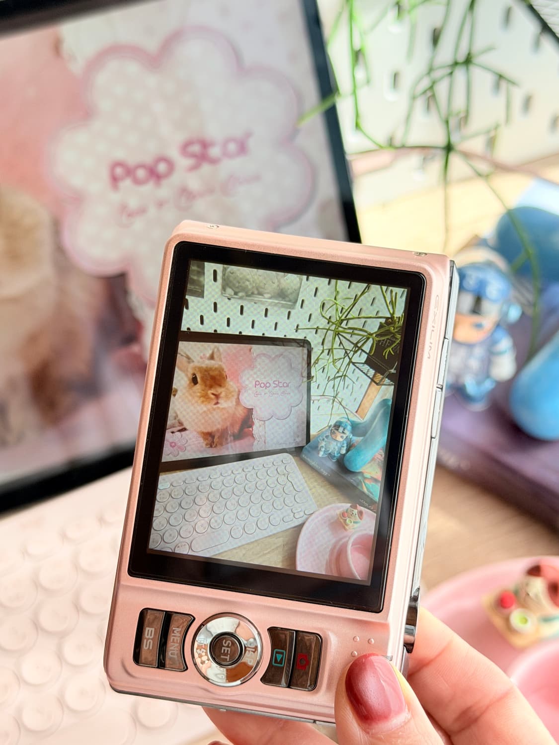 💗츄 디카 💗 CASIO 카시오 EX-H15  핑크 빈티지디카 상품이미지9