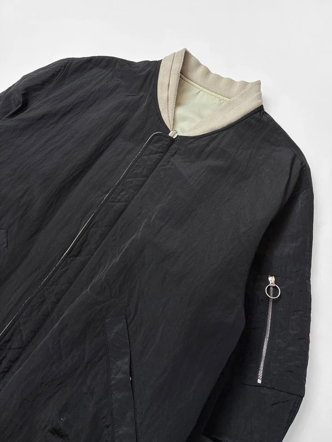 솔리드옴므 20SS 퍼티그 리버시블 블루종 자켓 PN5562    상품이미지2