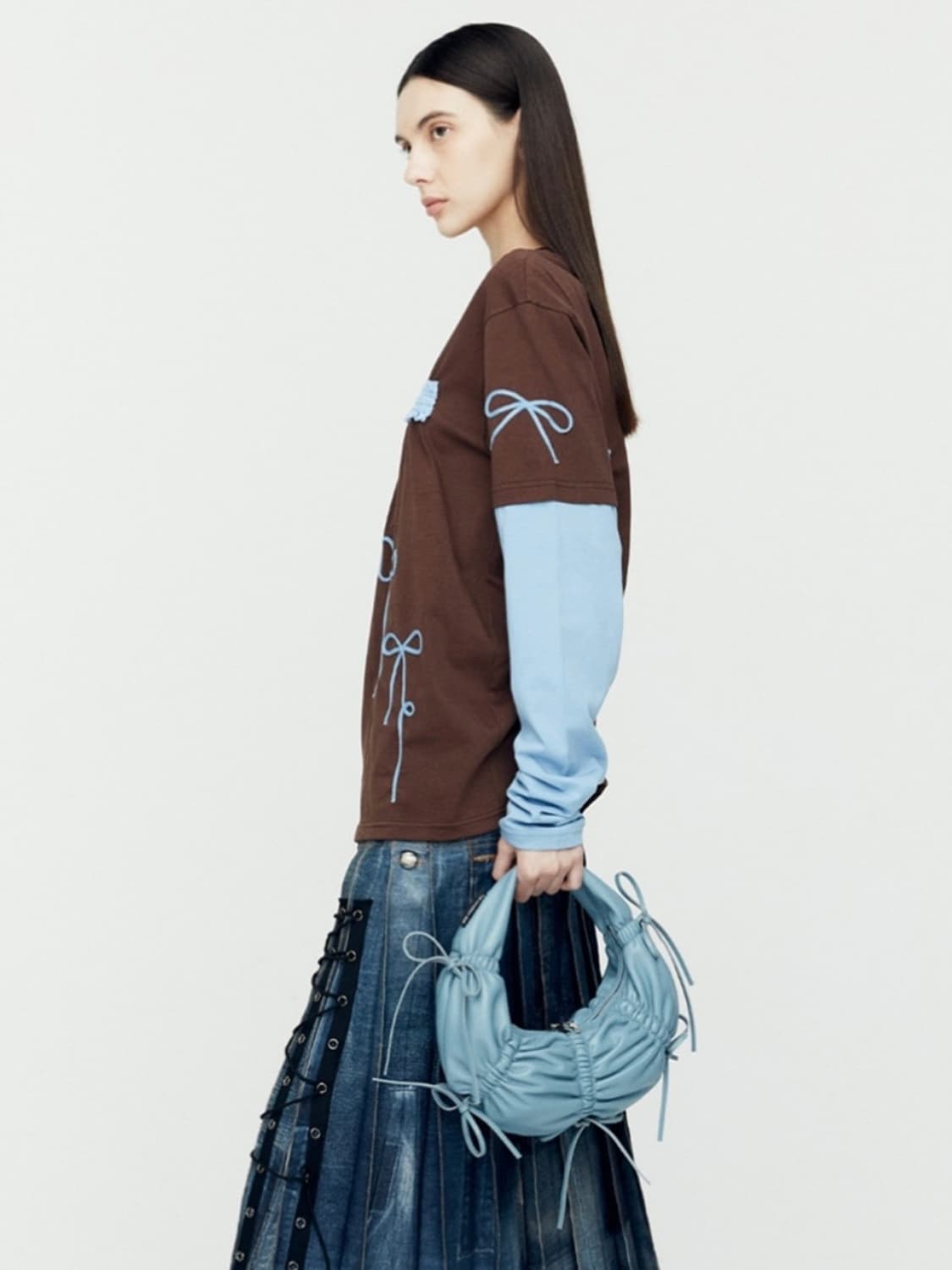 에센셜 프릴 티셔츠 상품이미지3