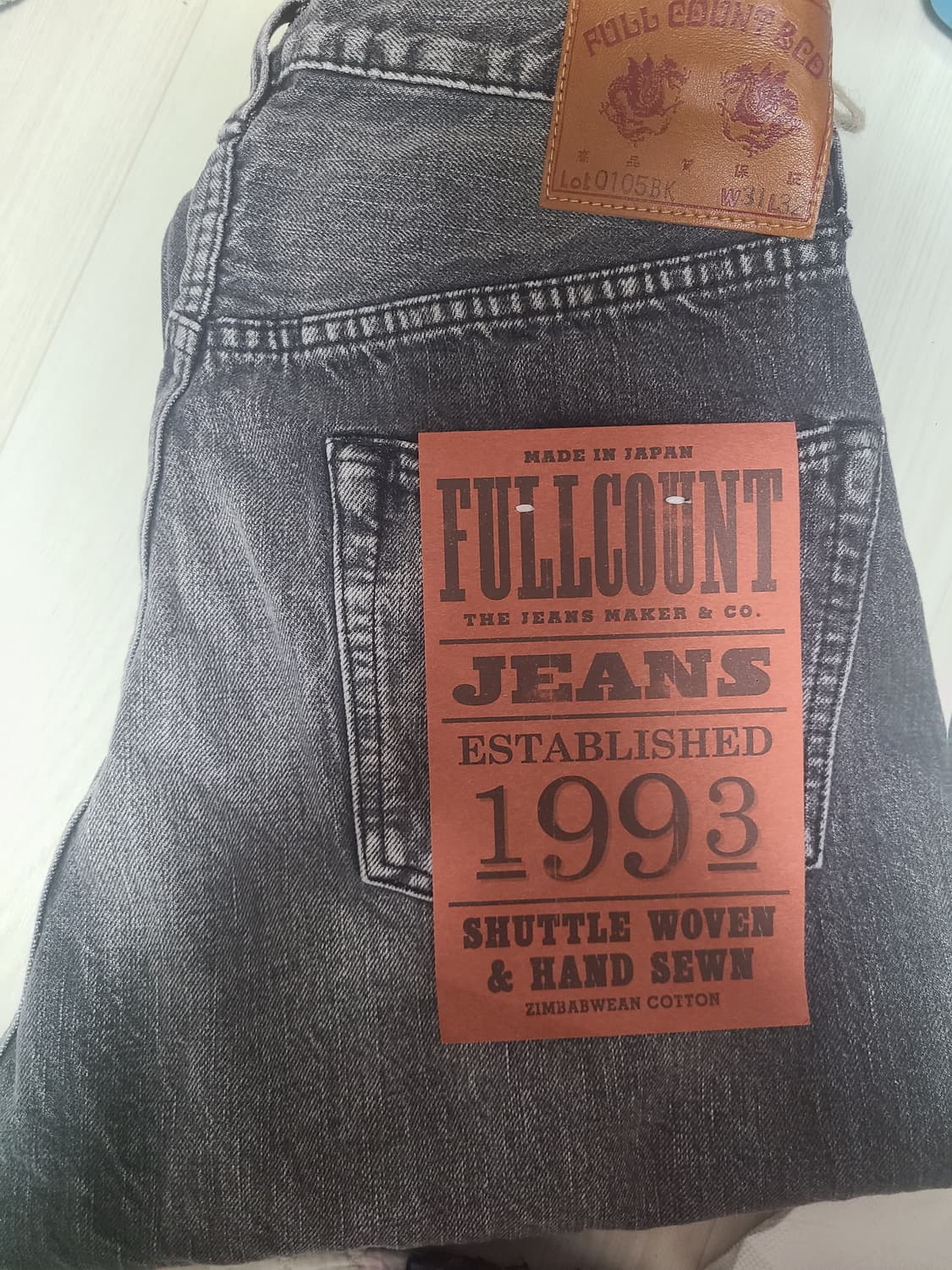 31) 풀카운트 0105 다트포드 블랙 상품이미지2