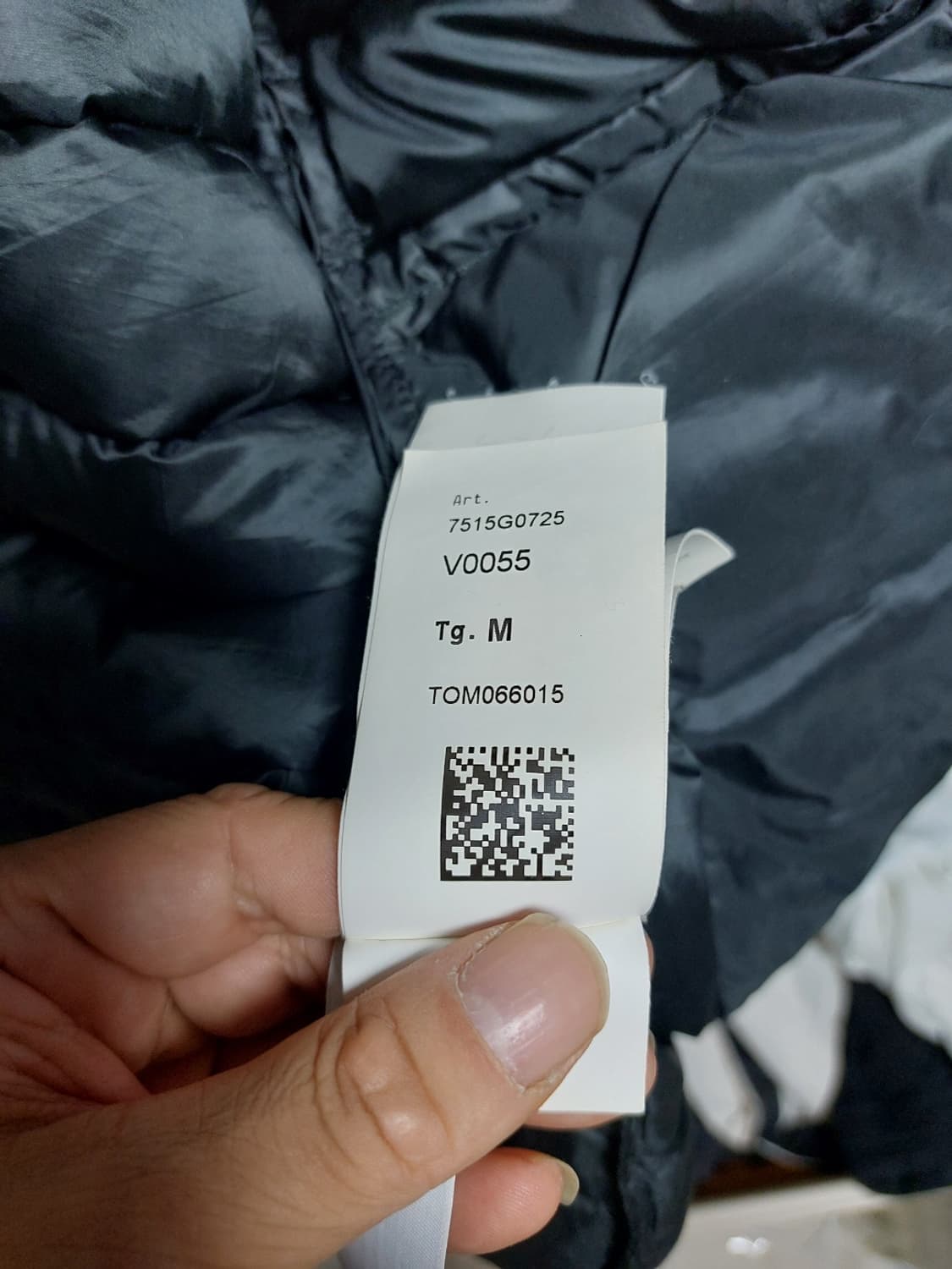 스톤아일랜드 오가닉코튼 패딩 조끼 올리브 실측100  상품이미지7