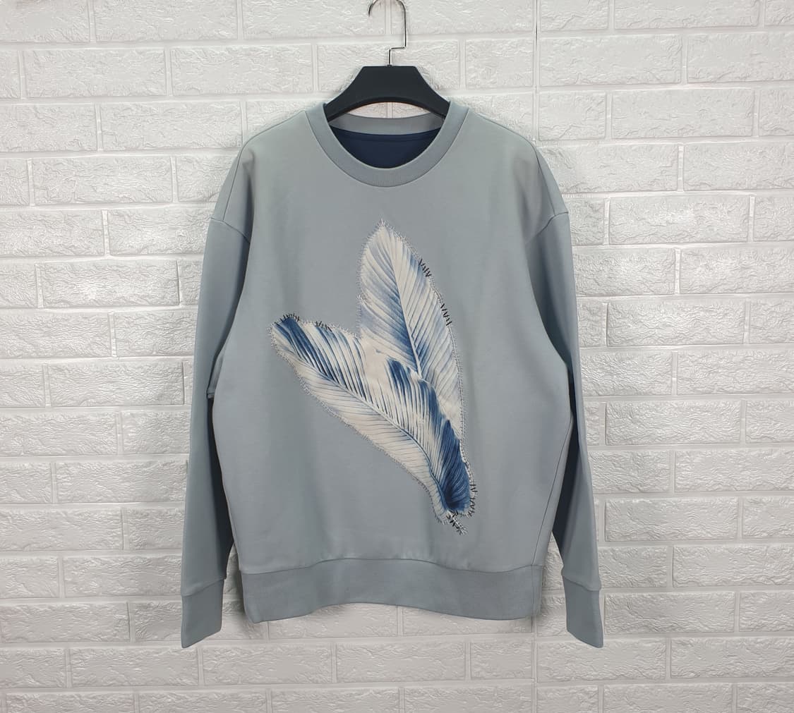 [95-100]시스템 옴므 오버핏 맨투맨 상품이미지1