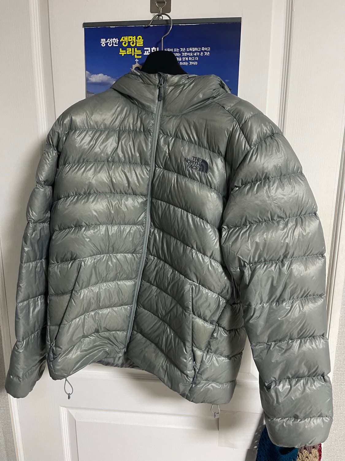 [L] 노스페이스 마티에르 마티에 25FW 라이트 그레이 구형 상품이미지2