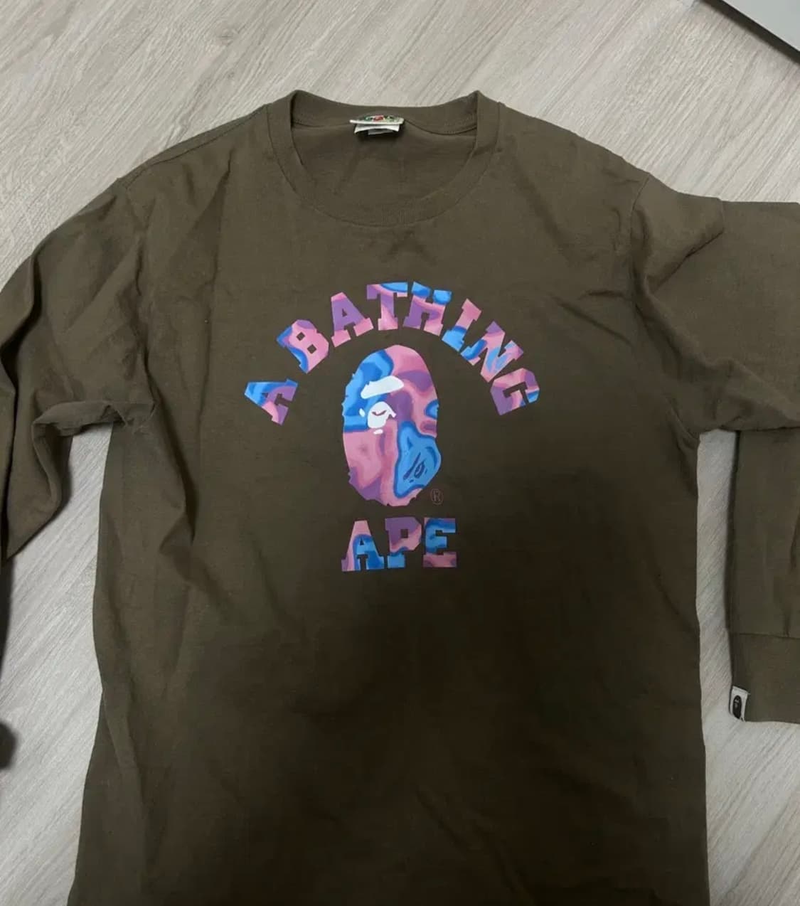 베이프 롱슬리브 m 상품이미지1