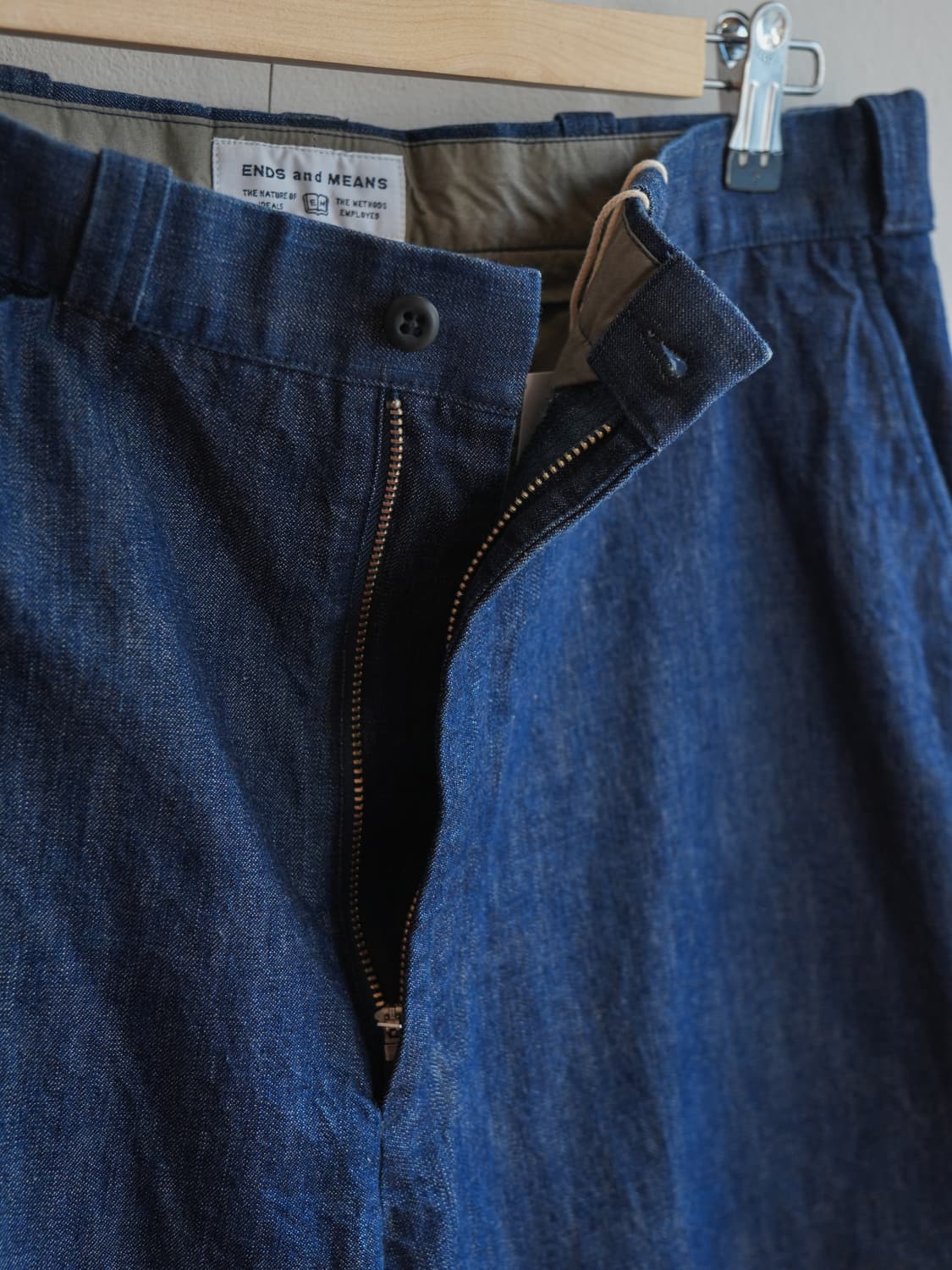 앤즈앤드민즈 22AW 인디고 워크 치노 팬츠 (10oz) 상품이미지5