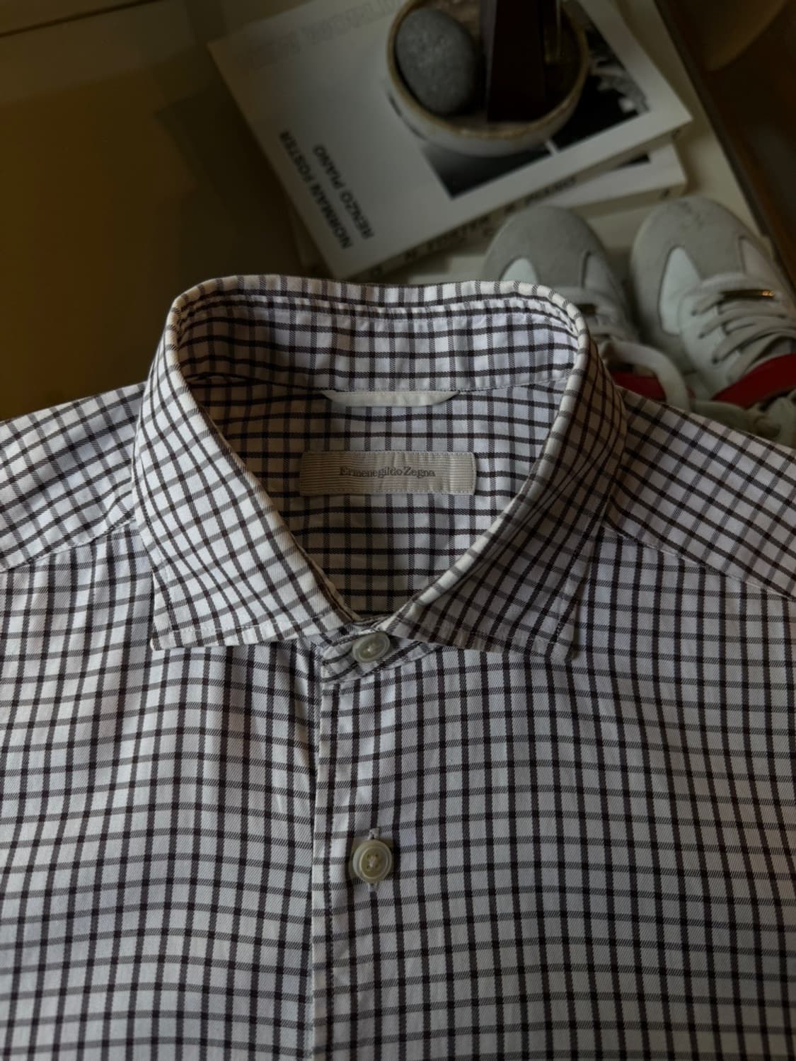 에르메네질도 제냐 셔츠 100 상품이미지5