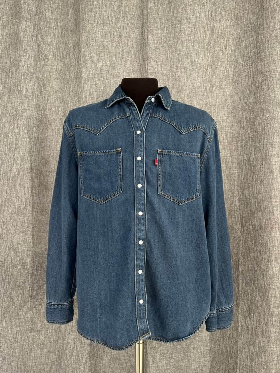 리바이스 웨스턴 데님 스냅 셔츠/#3479 상품이미지1