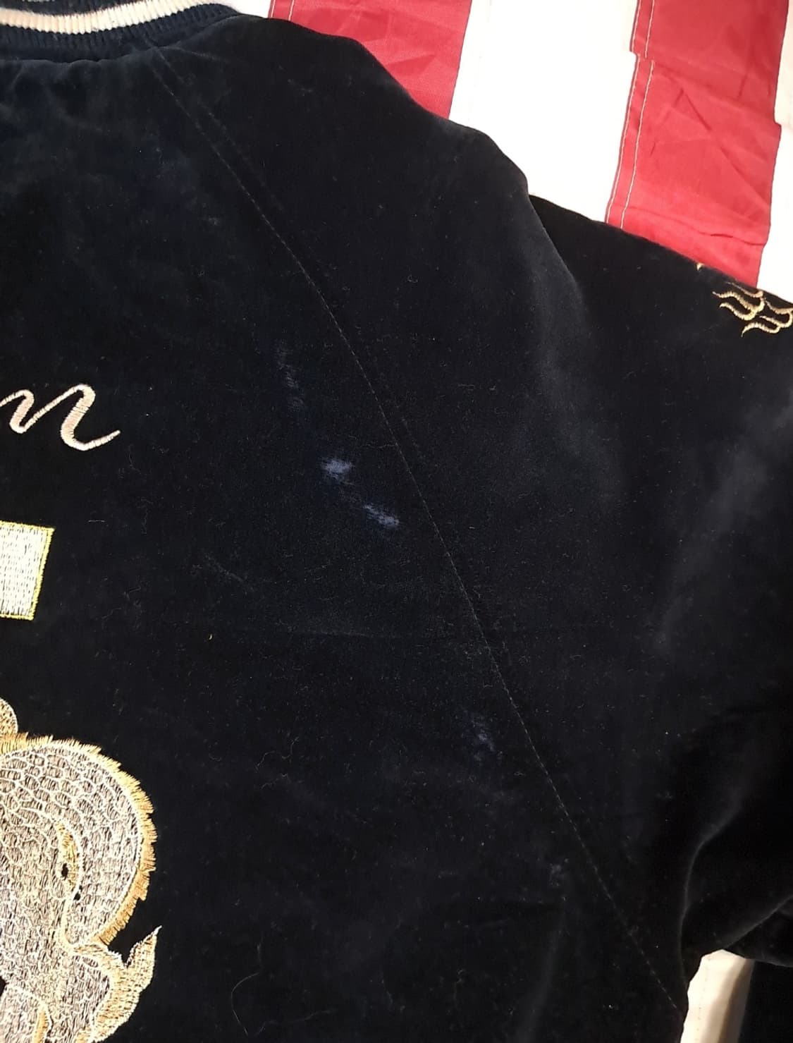 오리지날 90's 일본판 코세어 벨벳 스카쟌 상품이미지6