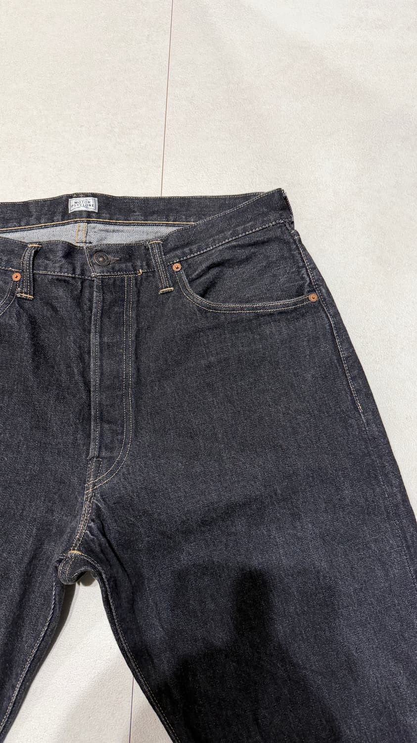 프리휠러스 601B 데님 팬츠 블랙 36 상품이미지3