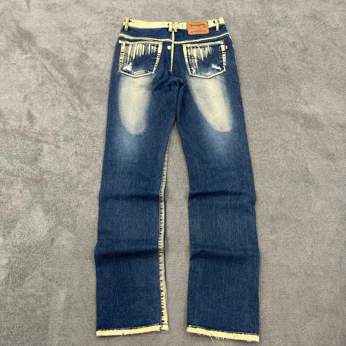 30 iloi 빈티지 워싱 디스 데님팬츠 상품이미지4