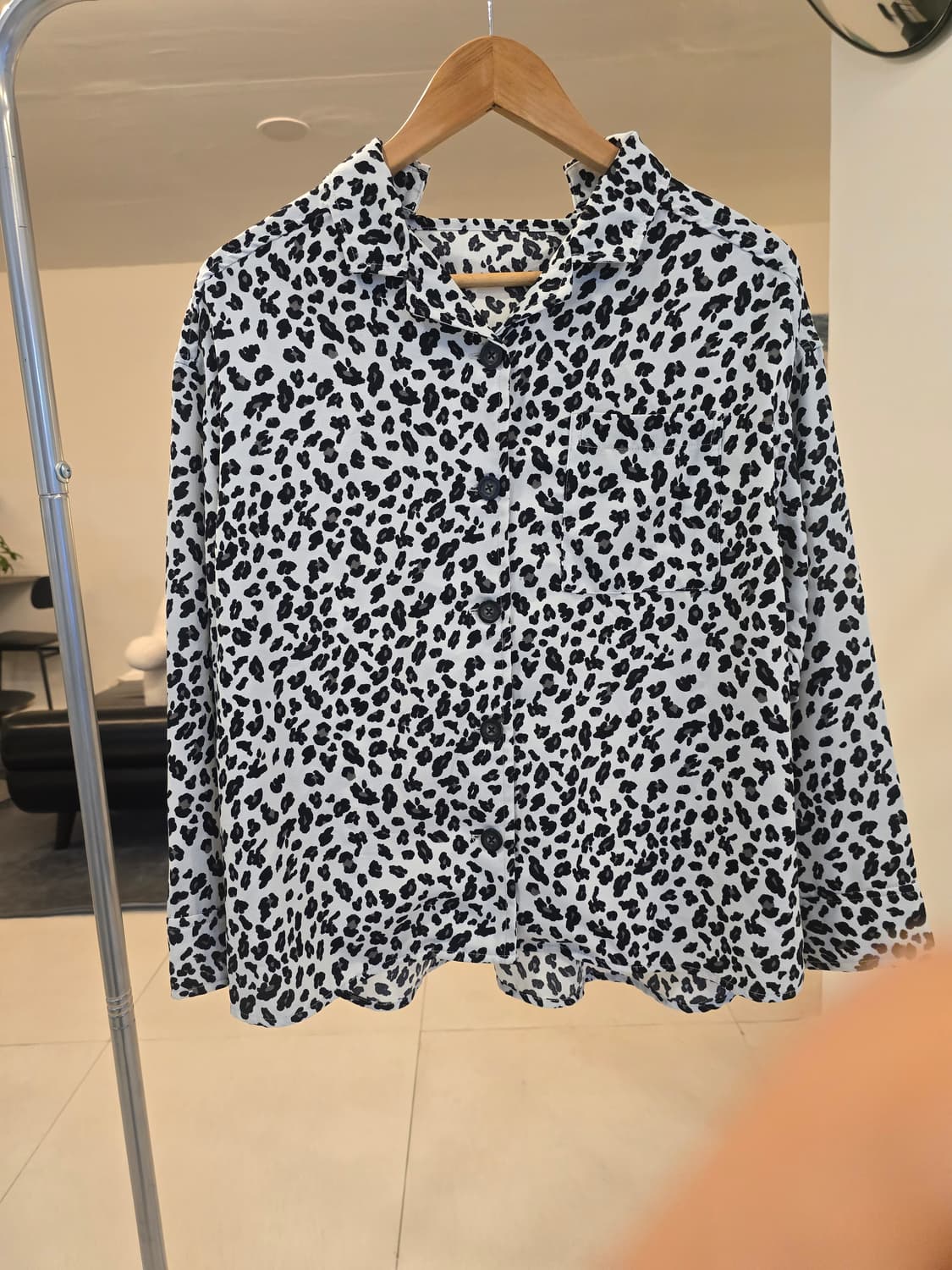 레오파드 셔츠 상품이미지1