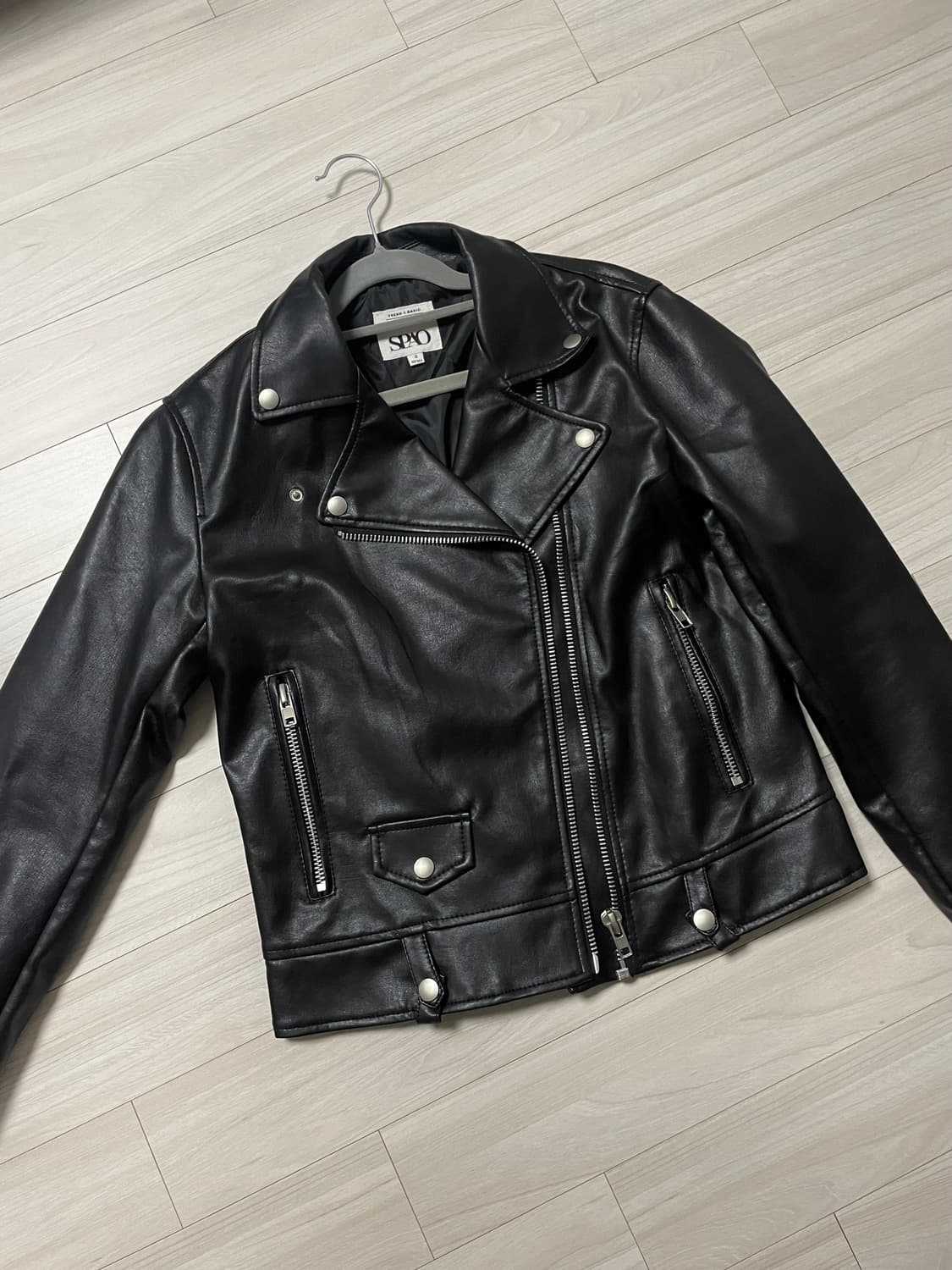 (새상품) 스파오 레더자켓 라이더자켓 상품이미지2