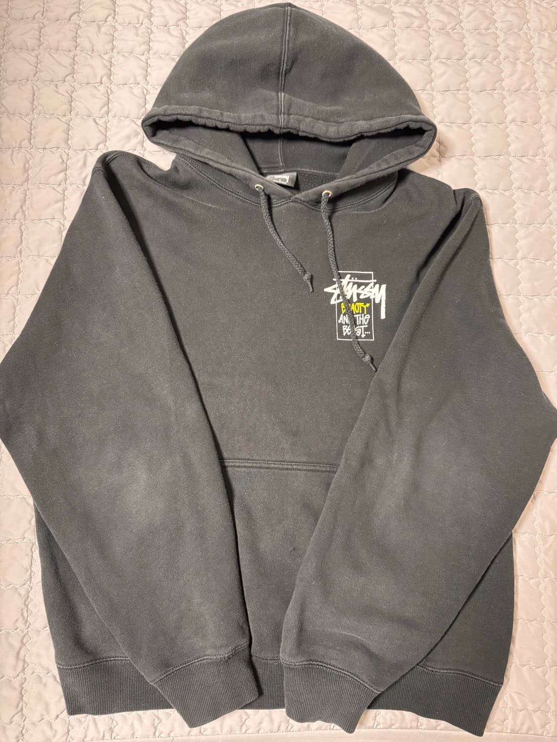 스투시 19ss 미녀와 야수 후드 상품이미지2