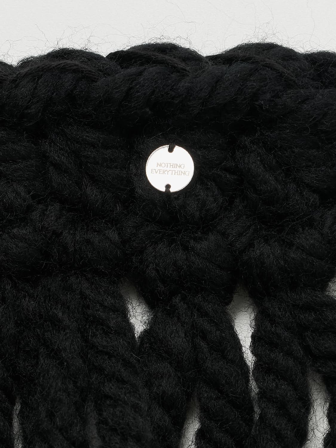 nothingeverything FRINGE SCARF 프린지 울스카프 상품이미지4