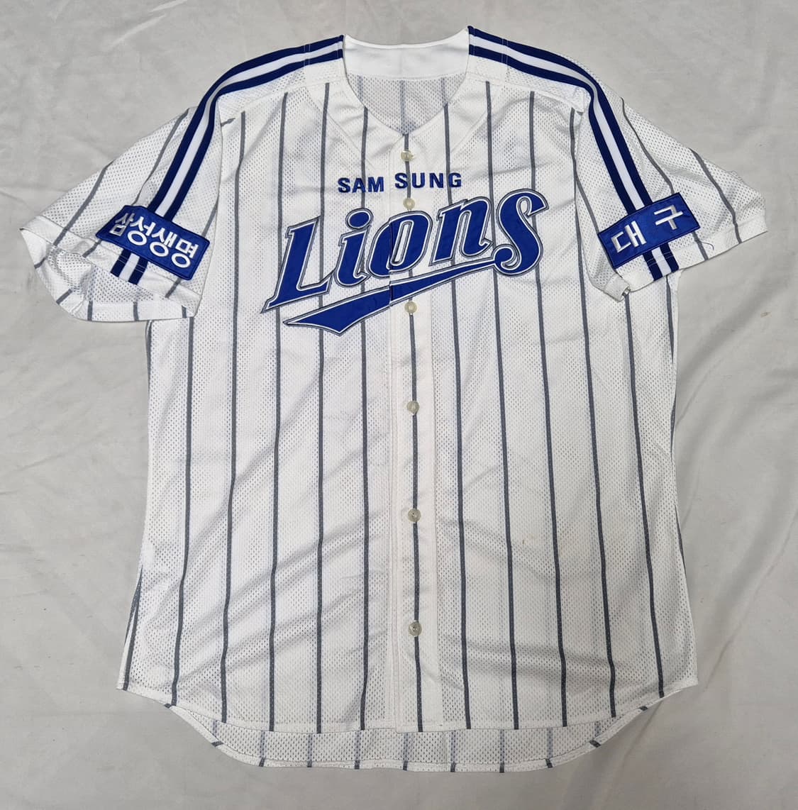 삼성 라이온즈 홈 박한이 실착 유니폼 팝니다  상품이미지1