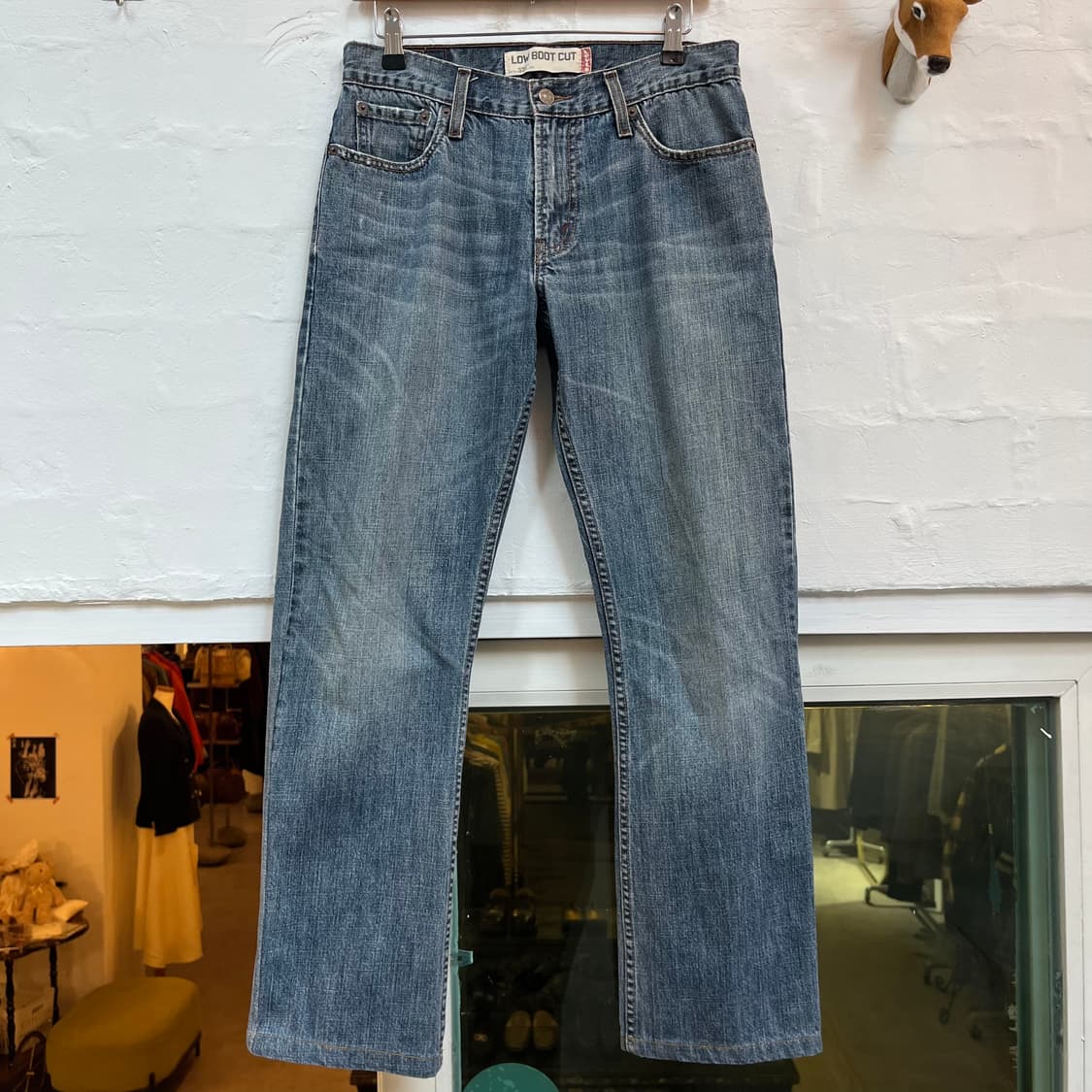 Levis 527 로우 슬림 부츠컷 데님 팬츠 30x32 상품이미지1