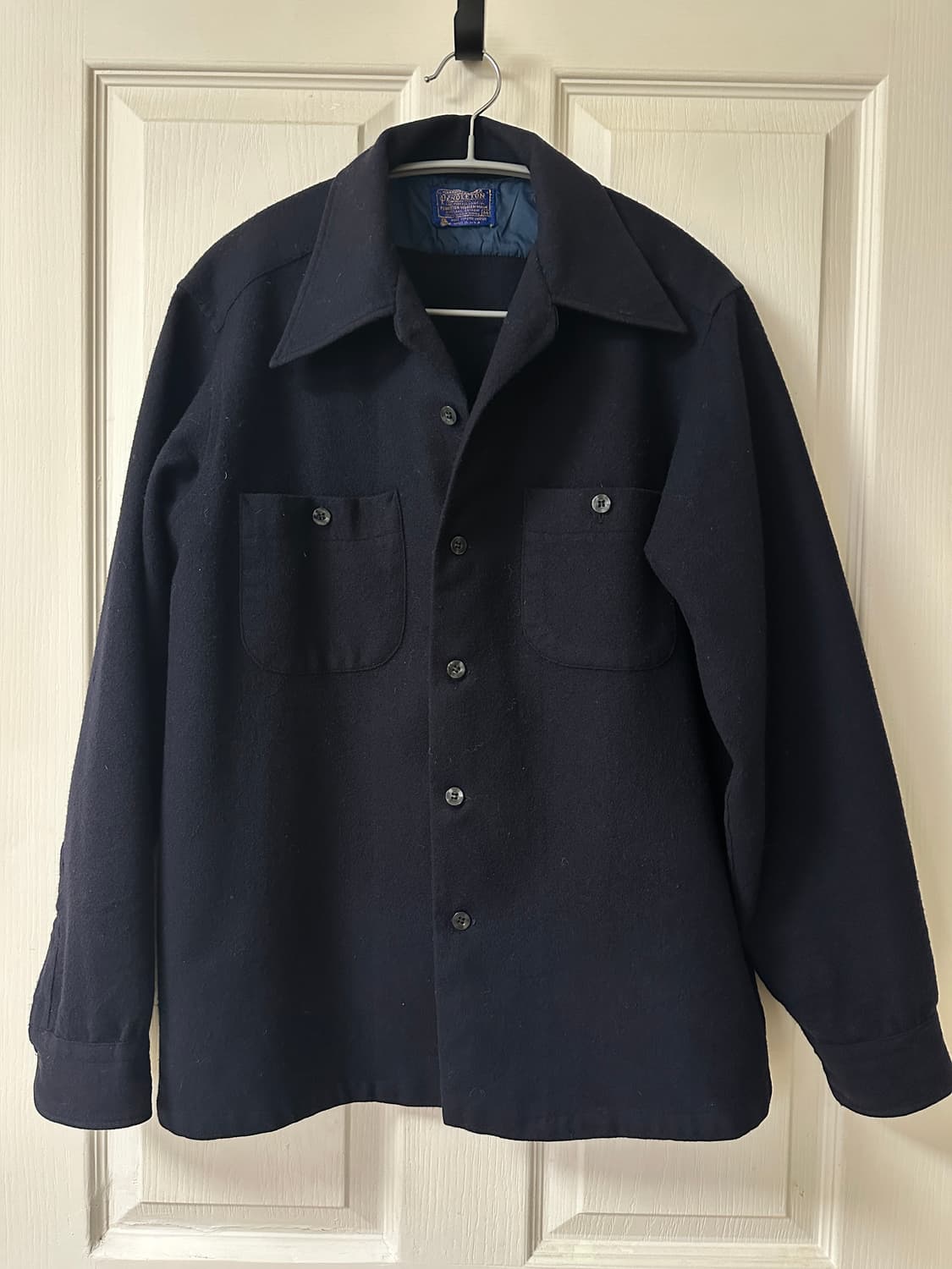 펜들턴 남방 셔츠 네이비 여자 S-M 상품이미지3