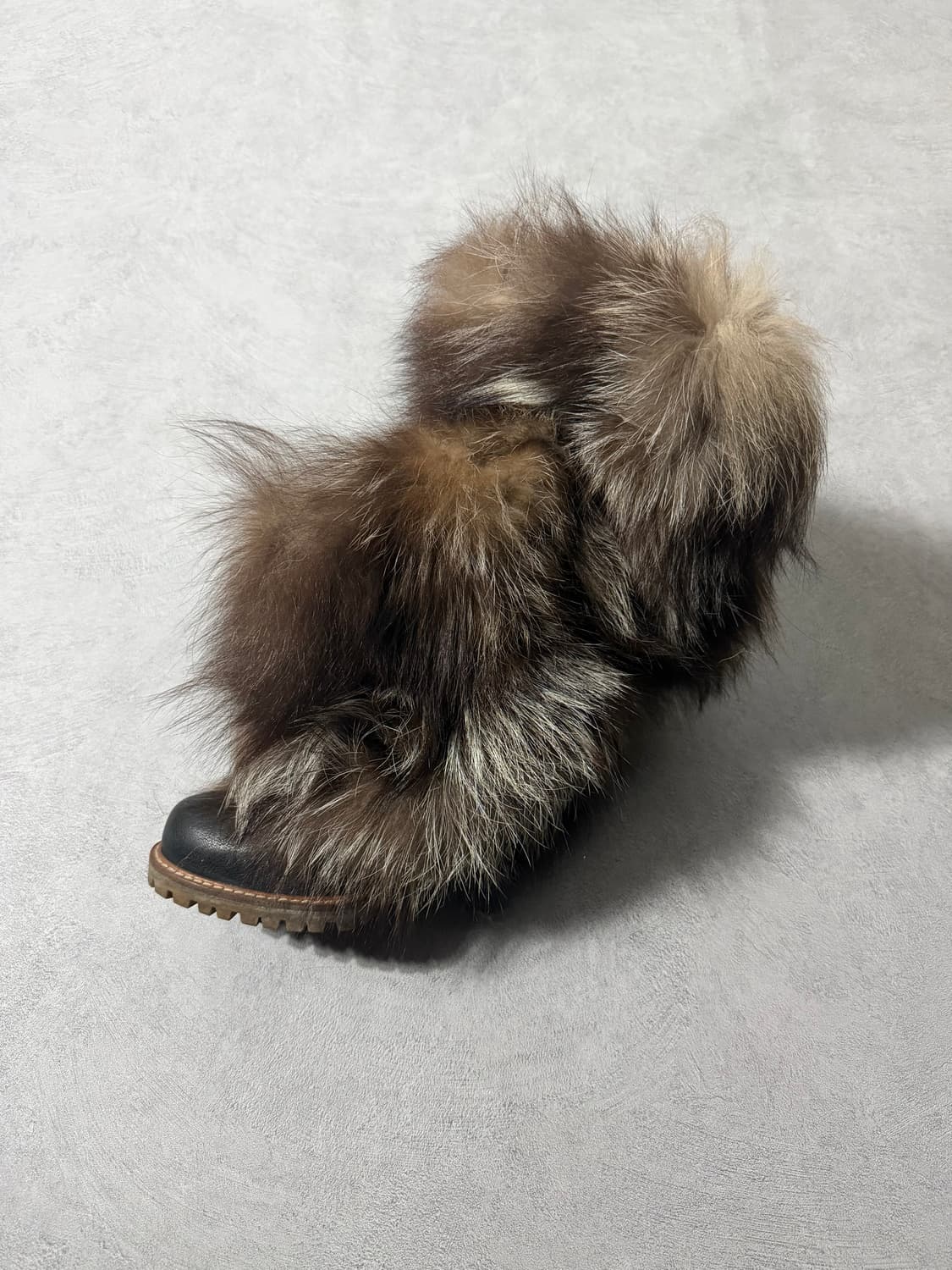 Dolce & Gabbana Fur Heel Boots 상품이미지3