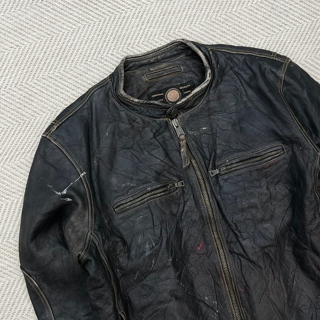 앤드류마크 리얼 하드레더 자켓 r2847 상품이미지3