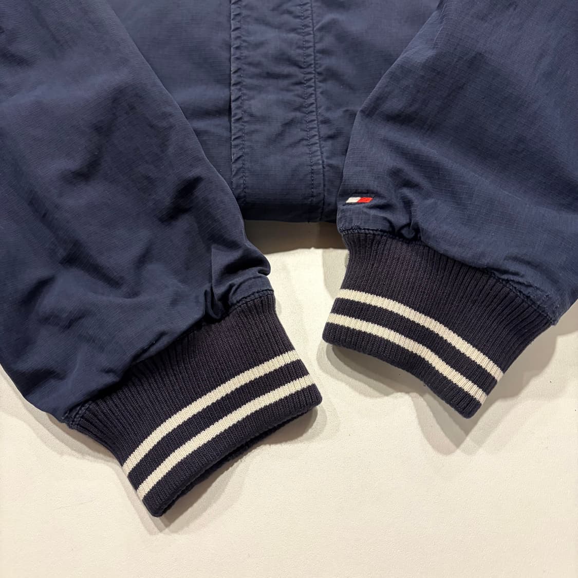 [L] 06s 타미힐피거 스포츠 올드스쿨 네이비 봄버 자켓 D710 상품이미지5