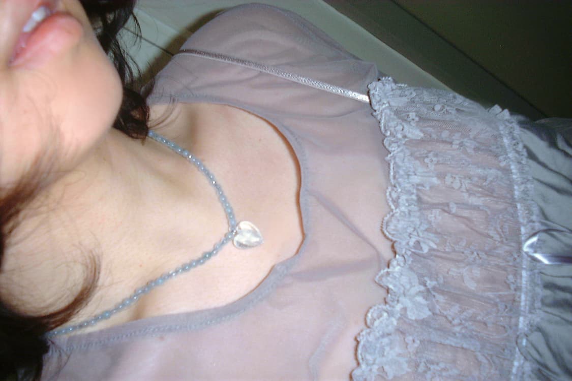 빈티지 비즈 목걸이 pale necklace 상품이미지1