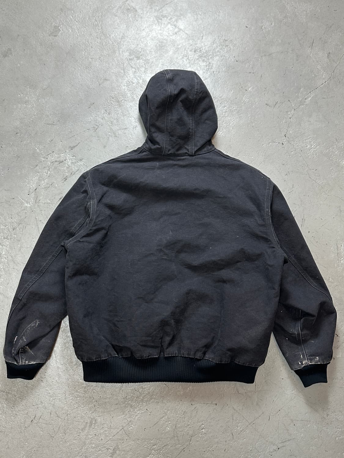 OG 칼하트 J130 BLK 액티브 자켓 칼하트 후드 자켓 상품이미지4