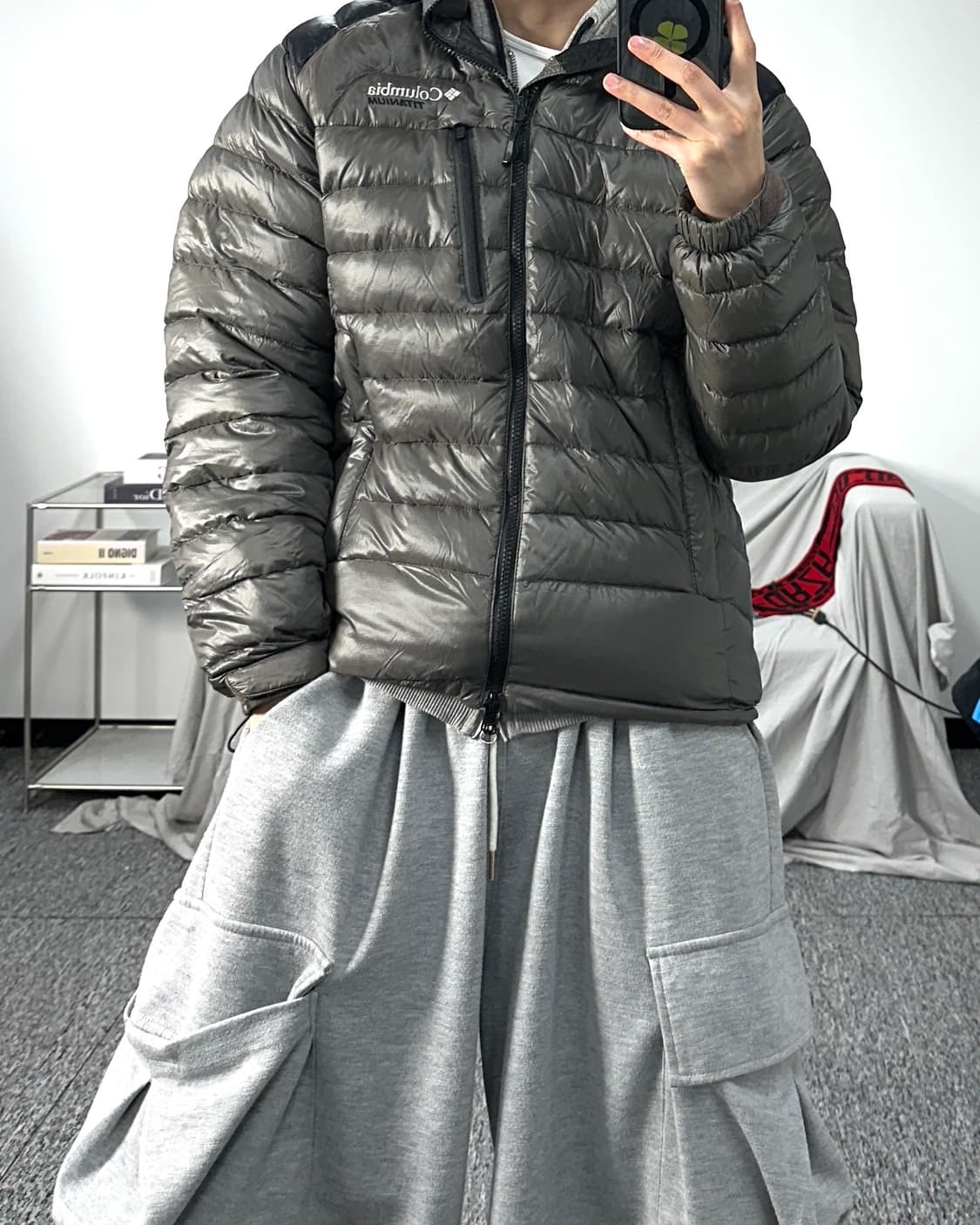 컬럼비아 티타늄 경량 패딩 M 상품이미지3