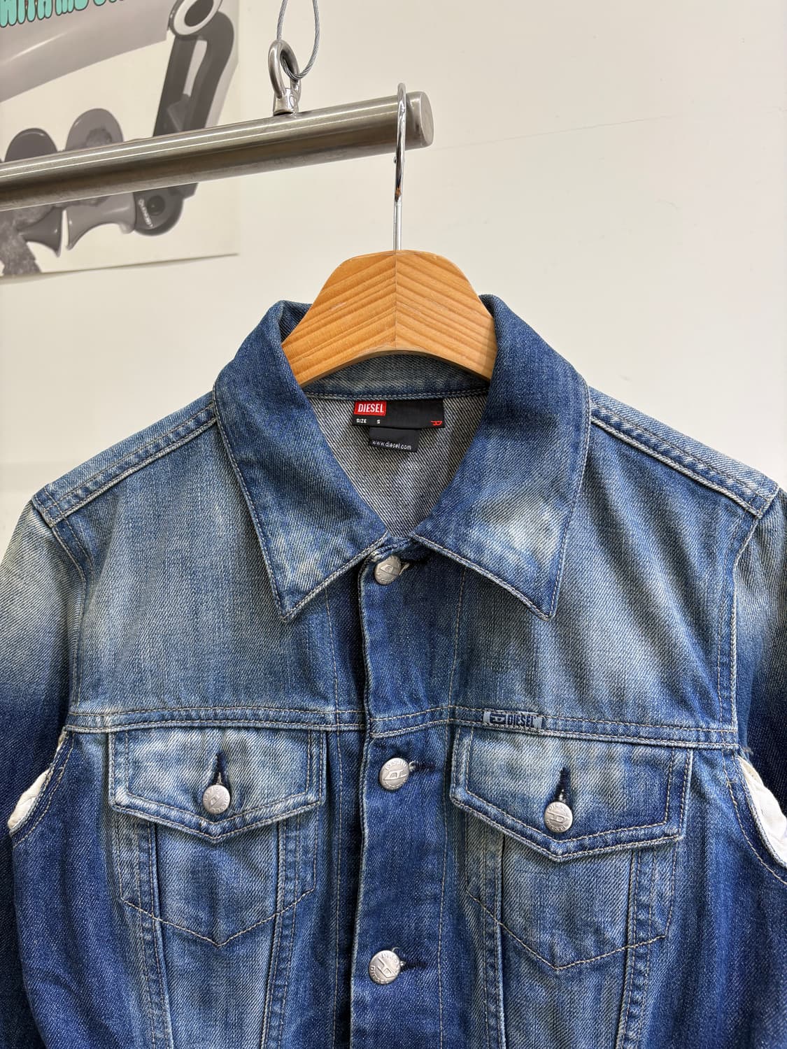 DIESEL (Made in Italy) 데님자켓 상품이미지2