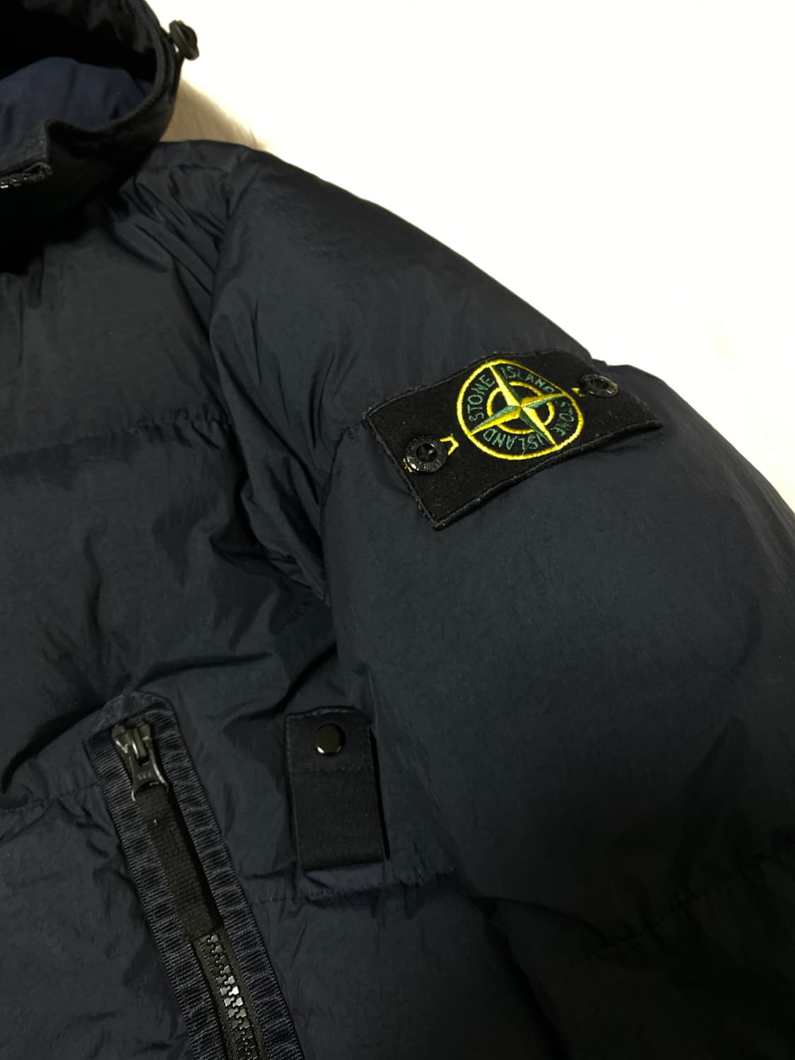 정품 최근년식 새상품급 클링클랩스 스톤아일랜드 패딩 L 상품이미지2