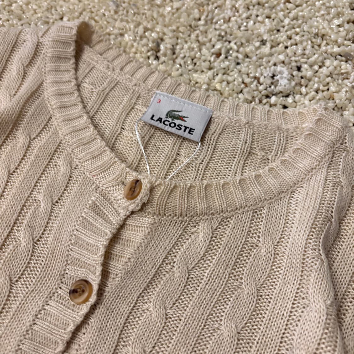 라코스테 긴팔 가디건 ☆224 상품이미지3