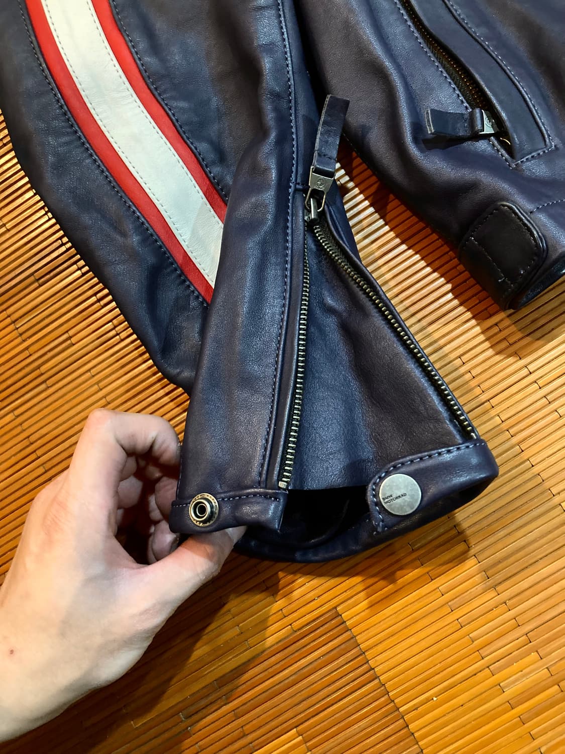 BMW 모토라드 레이싱 레더자켓 상품이미지5