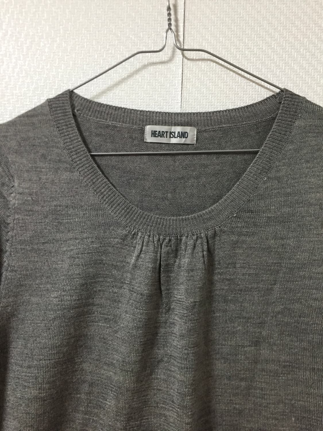 vintage crochet gray dress 상품이미지5