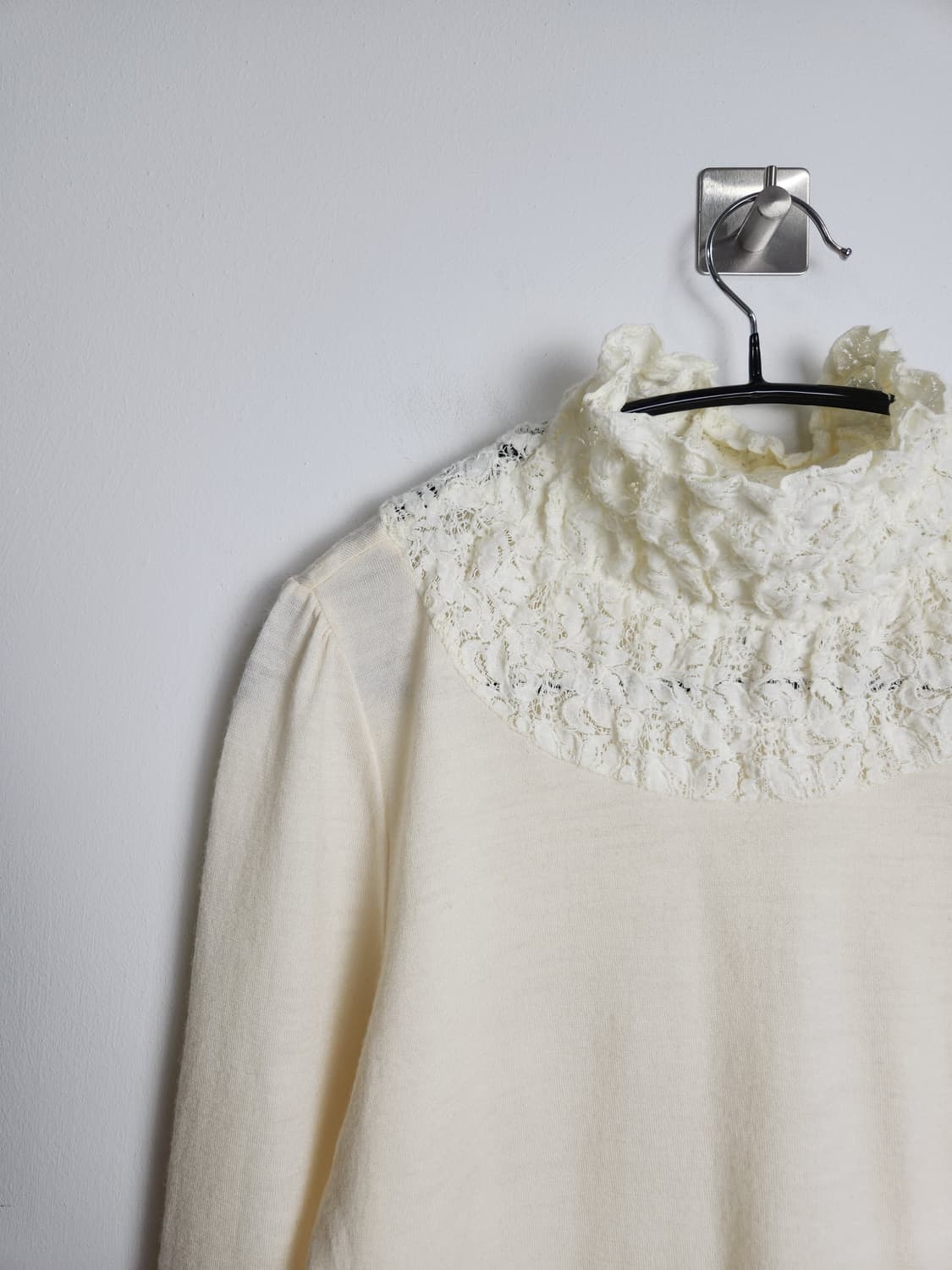 레이스 프릴 니트 상품이미지5